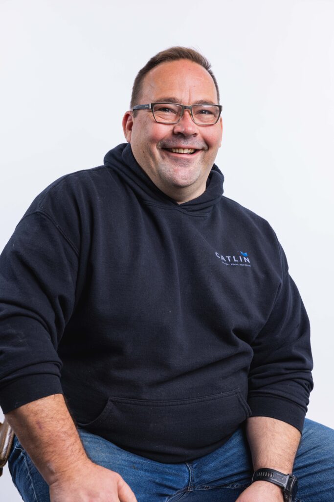 Derek Davidson, Site Supervisor at Catlin Home Builders
