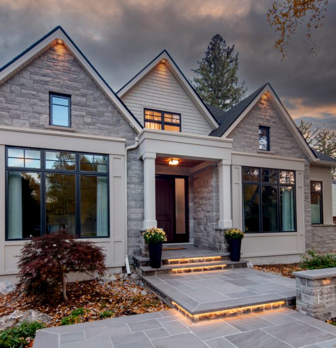 Selection of custom homes and renovation projects completed by Catlin